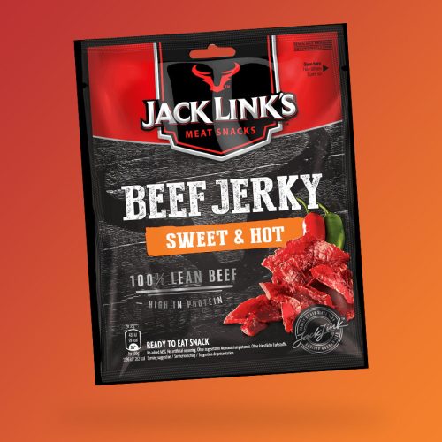 Jack Links Beef Jerky Sweet and Hot édes-csípős szárított marhahús falatok 25g