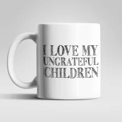 Ungrateful Children fehér bögre