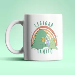 Legjobb tanító dínós bögre