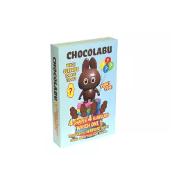   CHOCOLABU Labubu meglepetés csokoládé 4féle ízben és formában 100g
