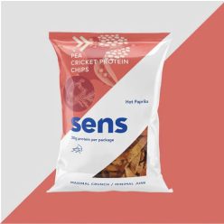 Sens Csípős paprika ízű tücsök fehérje chips 80g