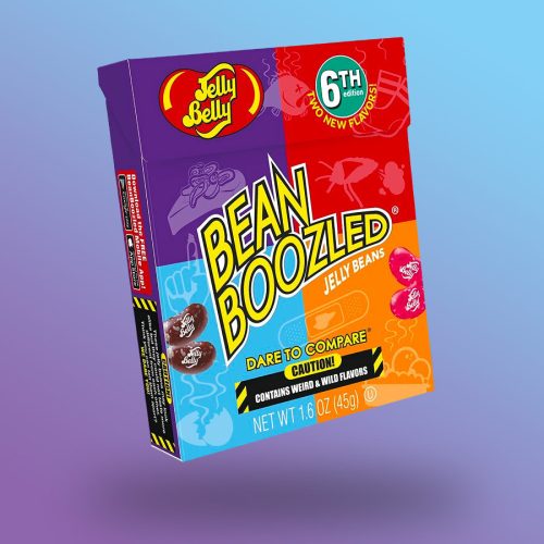 Jelly Belly BeanBoozled flip top box Mindenízű drazsé 6. széria 45g