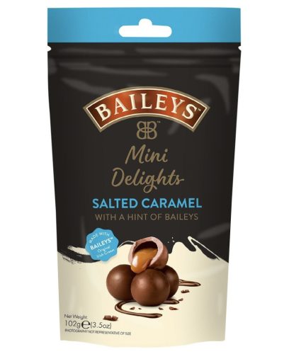 Baileys sós karamellás mini delights töltött csokoládé golyók 102g