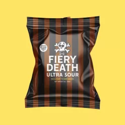   Mr Simms Fiery Death Ultra Sour chilis ultra savanyú cukor 100g