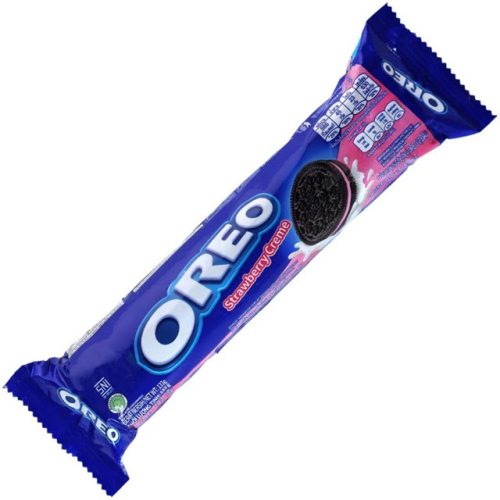 Oreo Strawberry eper krémmel töltött keksz 119g