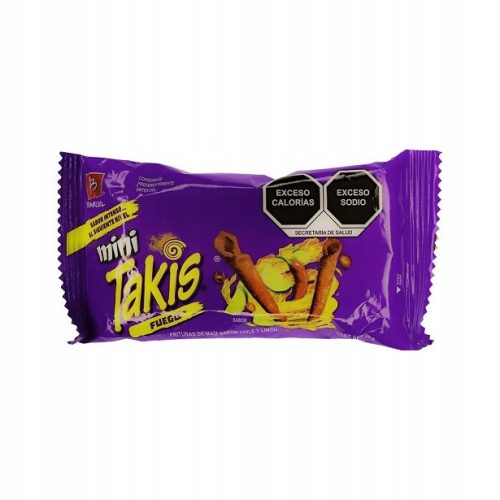 Takis Fuego Mini csípős chips 35g Szavatossági idő: 2024-04-21