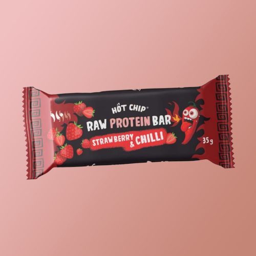 Hot Chip Raw Protein Bar Chili és eper ízben 35g