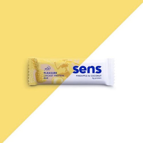 Sens Cricket Protein Bar szelet tücsökliszttel ananász és kókusz 40g