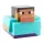 Minecraft Steve fürdőkacsa