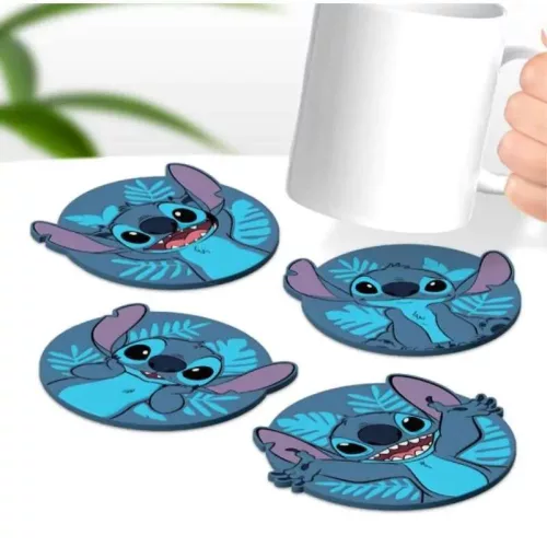 Disney Stitch 4db-os poháralátét szett