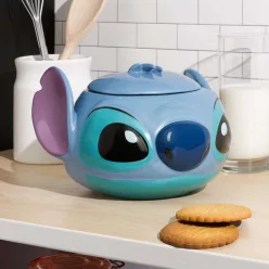 Disney Stitch Shaped Cookie Jar Stitch alakú sütitároló