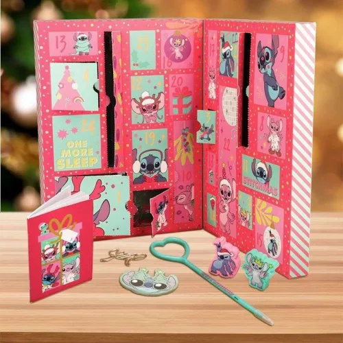 Lilo and Stitch Adventi kalendárium írószerekkel