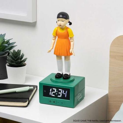 Squid Game Young Hee ébresztőóra világítással