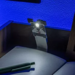 Minecraft Panda könyvjelző és lámpa