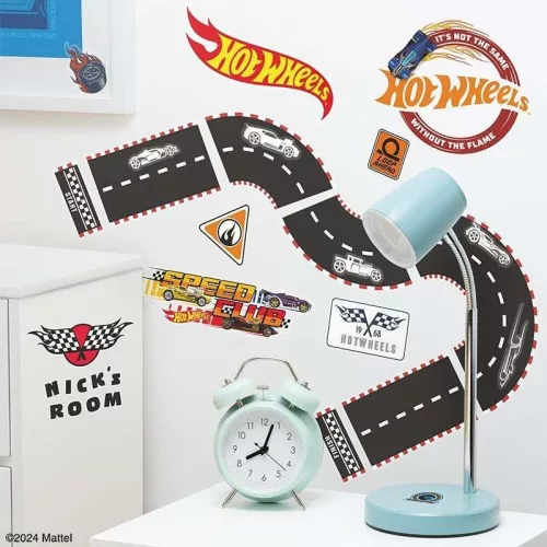 Hot Wheels kombinálható falmatrica csomag