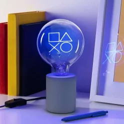   Playstation LED neon izzó formájú asztali hangulatvilágítás