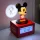 Mickey Mouse projektoros digitális ébresztőóra éjszakai fénnyel