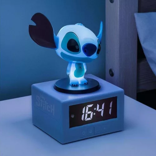 Stitch Icon Alarm Clock ébresztőóra világítással