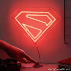   Superman Logo Wall Mountable LED Neon Light falra szerelhető hangulatvilágítás