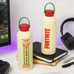   Fortnite Metal Water Bottle with Carry Loop fém kulacs hordfüllel 500ml