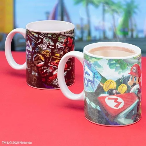 Mario Kart Heat Change Mug hőre változó bögre 300ml