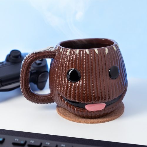 Sackboy 3D nagyméretű fej bögre