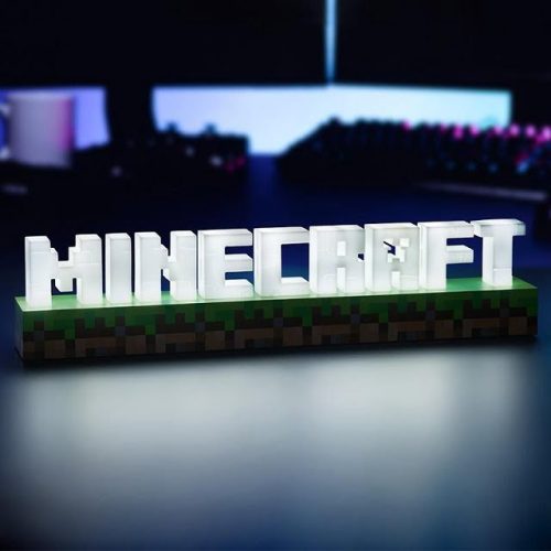 Minecraft logo hangulatvilágítás