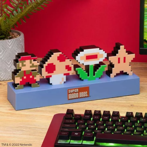 Super Mario ikonok hangulatvilágítás
