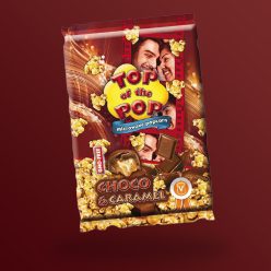 TOP OF THE POP CSOKI éS KARAMELL íZű POPCORN 100G