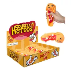Hot Dog formájú stresszoldó