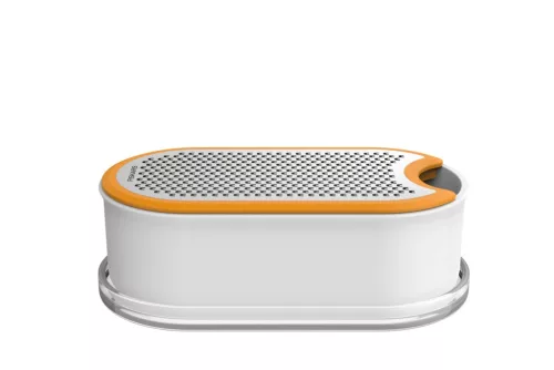 Fiskars Functional Form reszelő tálkával, fehér