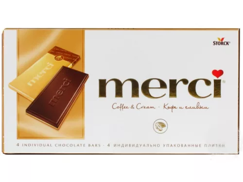 Merci 100g Kávés-Tejszínes