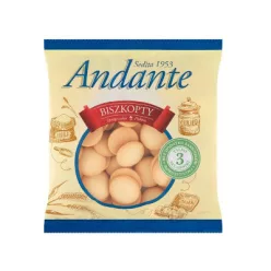 Andante Kerek piskóta 130g