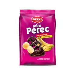   Detki 160g Mini Perec Banános ízű étbevonómasszával mártva