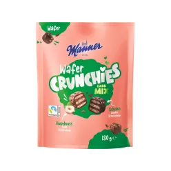 Manner 130g Wafer Crunchies Dark Mix