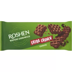   Roshen Extra Crunch 142g Kakaós krémmel töltött csokoládés ostya