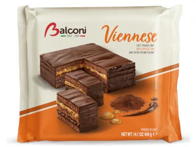 Balconi torta 400g Viennese csoki