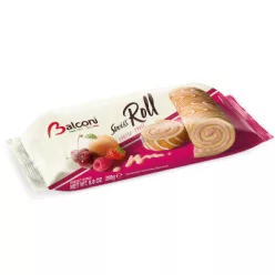 Balconi piskóta tekercs 250g Gyümölcsös