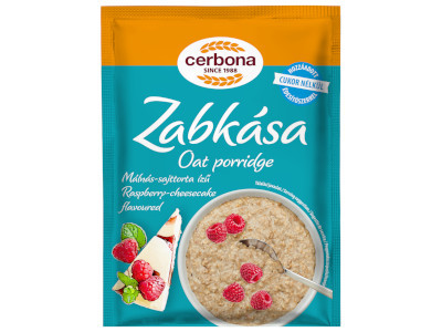 Cerbona Zabkása 50g Málnás-Sajttorta ízű