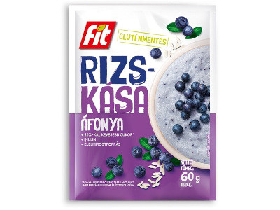 Fit reggeli rizskása 60g Áfonyával gluténmentes