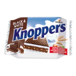 Knoppers ostyaszelet 25g Black & White
