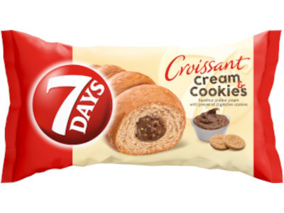 7Days Midi 60g Mogyorókrém-keksz