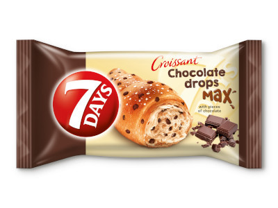 7Days 70g Chocolate Drops croissant