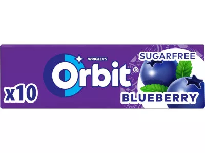 Orbit drazsé 14g Áfonya