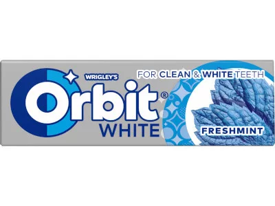 Orbit White Fresh Mint drazsé 14g