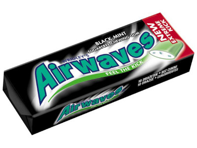 Airwaves drazsé 14g Black Mint