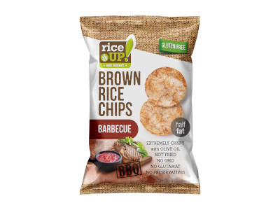 Rice Up! Brown Rice Chips Barbecue 60g