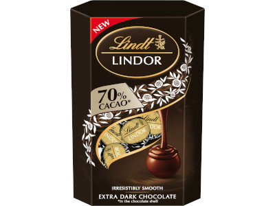 Lindt Lindor 337g Extra Dark 70% kakaó