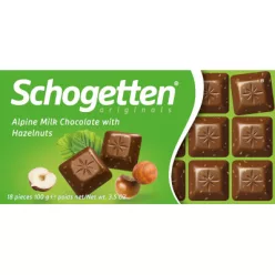 Schogetten 100g Mogyorós tejcsokoládé