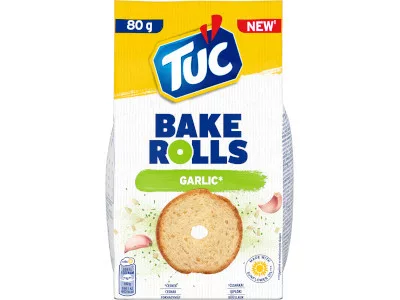 Bake Rolls Tuc 80g Fokhagymás